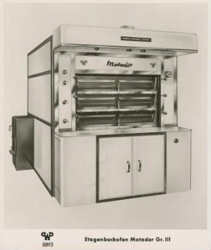 Kippbarer, einschaufliger Mischer "Simplex" der Werner & Pfleiderer Maschinenfabrik & Ofenbau
