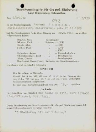 Sämann, Hermann