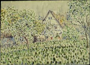 Obstwiese mit Bauernhaus