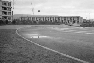 Rollschuhplatz an der Battstraße in Rüppurr