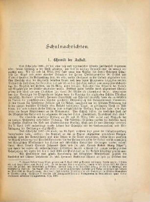 Das kursächsische Schulwesen beim Erlaß der Schulordnung von 1850