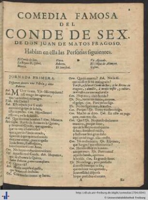 El Conde de Sex.