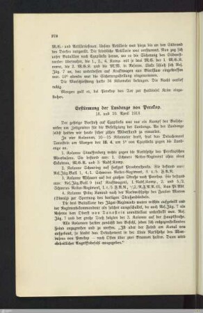 Erstürmung der Landenge von Perekop