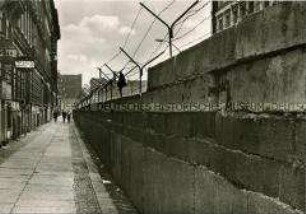 Die Berliner Mauer in Kreuzberg