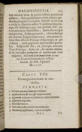 Caput VIII. - Caput XI.