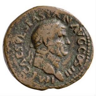Münze, As, 71 n. Chr.