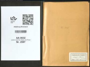 Polizeiberichte des Kantons Kessel (Verwalter Verguet)