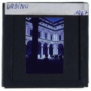 Urbino, Palazzo Ducale : Hof