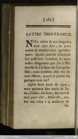 Lettre Trente-Deux