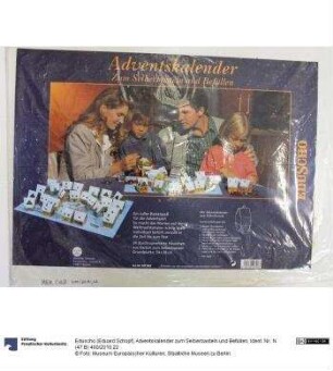 Adventskalender zum Selberbasteln und Befüllen