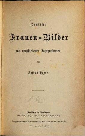 Deutsche Frauen-Bilder aus verschiedenen Jahrhunderten
