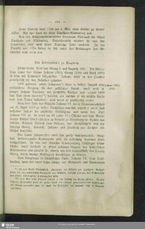 [10.] Die Seitenlinie zu Ragwitz