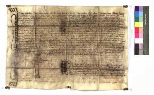Resignation des Johann Egenolph von Knöringen als Kanoniker der Kollegiatkirche St. Nikolaus in Comburg zu Gunsten des Georg von Laubenberg