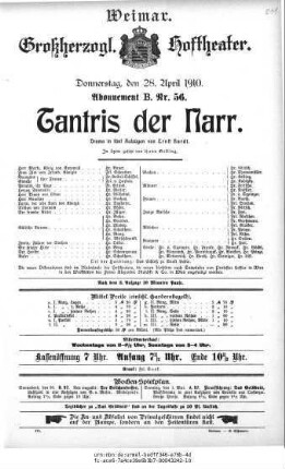 Tantris der Narr