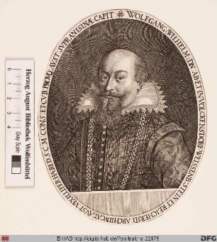Bildnis Wolfgang Wilhelm von u. zu Volckensdorf
