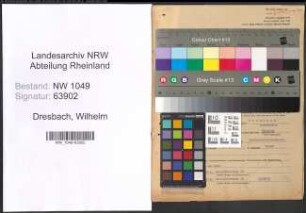 Entnazifizierung Wilhelm Dresbach , geb. 05.08.1893 (Postbeamter)