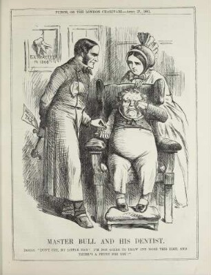 Master Bull and his dentist