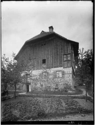 Reichenau Mittelzell Fachwerkhaus Altes Rathaus Außenansicht von Südosten