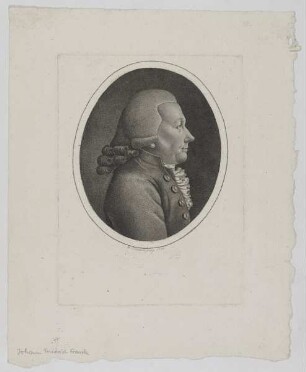 Bildnis des Johann Friedrich Frank