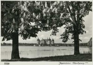 Jagdschloss Moritzburg, Ansicht mit Schlossteich