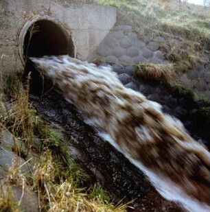 Schmutziges Wasser