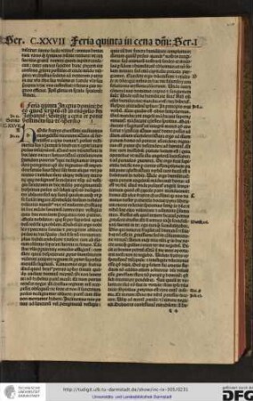 Hodie, fratres charissimi, audivimus evangelistam dicentem quia cum surrexisset a cena domini...