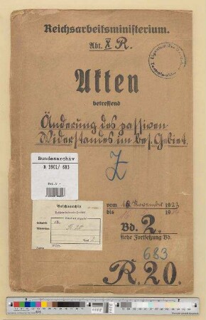 Änderung des passiven Widerstandes: Bd. 2