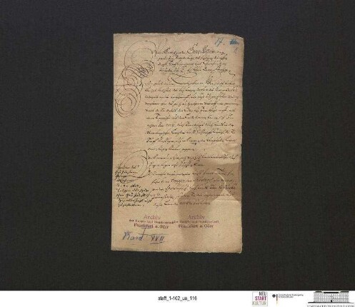 Kurfürst Georg Wilhelm verbietet Truppendurchzüge ohne kurfürstlichen Spezialbefehl