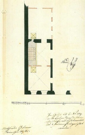 Drei Baugesuche (Blatt 197 bis 205)