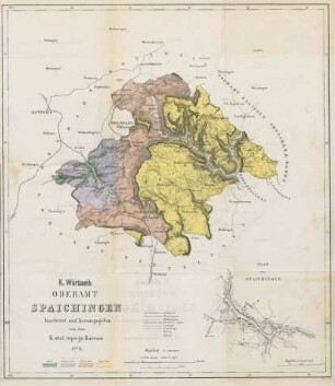 Plan von Spaichingen