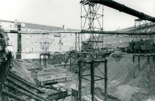 Wassersammelbehälter und Tanklager für Metzler Gummiwerke AG, 1956-1961
