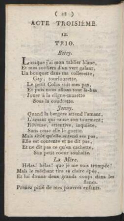 Acte Troisième