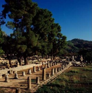 Olympia, Ostportikus des Gymnasions