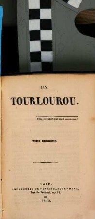 Un tourlourou : [Par] (Ch. Paul de Kock), 2