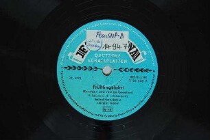Frühlingsfahrt : (Es zogen zwei rüst'ge Gesellen) / R. Schumann. (J. v. Eichendorff)