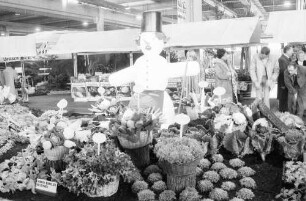 Freiburg: Stadthalle, Blumen- und Gartenausstellung, Gemüseschau