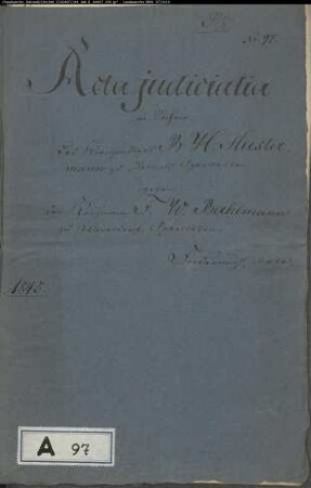 Austermann, Kornhändler in Detmold gegen Kaufmann F. W. Bahlmann zu Warendorf