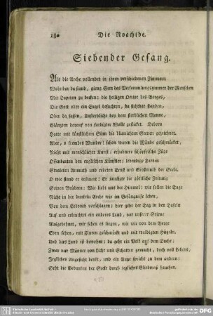Siebender Gesang