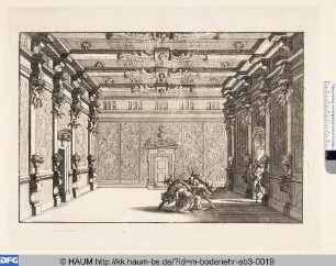 Gartensaal, Bühnenbild zu 'Camillo Generoso'