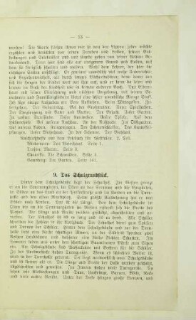 9. Das Schulgrundstück
