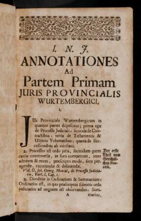 1-89, Pars Prima