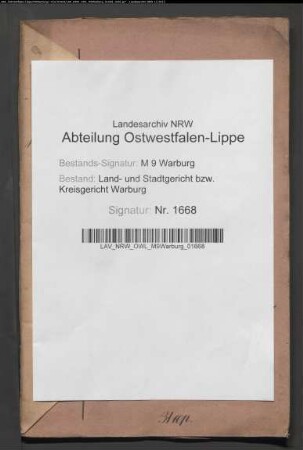 Erblasser: Stolte, Joseph; Erblasser: Stolte, Therese, geb. Bruns: