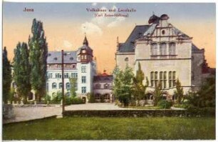 Jena. Volkshaus und Lesehalle