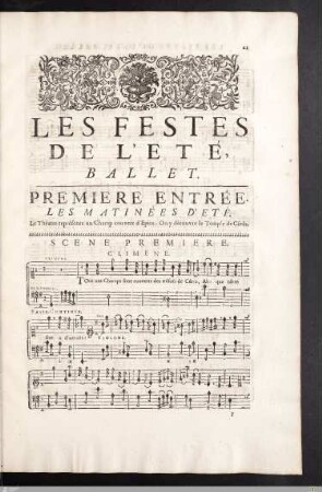 Première Entrée
