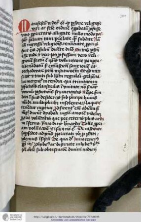 Henricus de Langenstein, De proprietatibus religiosorum