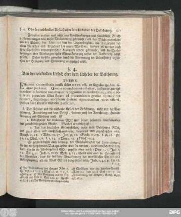 §. 4. Von der wirkenden Ursach oder dem Urheber der Bekehrung.