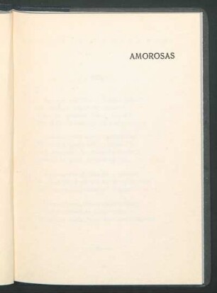Amorosas
