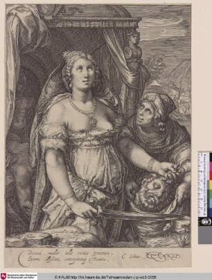 Judit mit dem Haupt des Holofernes; Judith with the Head of Holofernes]