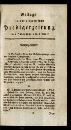 16tes Stück
