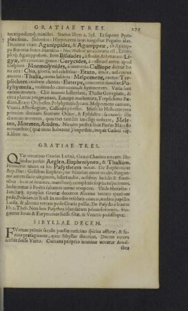 Gratiae tres.